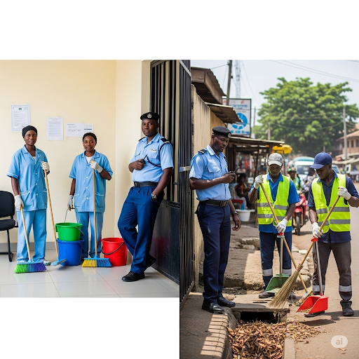 Conversations with Nigeria’s Invisible Heroes: Janitors, Security Guards, Street Cleaners